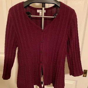 Christopher & Banks V Neck Cardigan